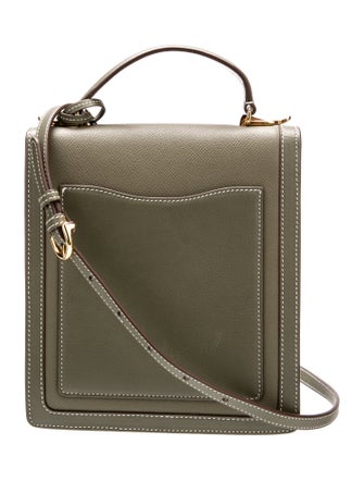 Mark Cross Leather Top Handle Bag