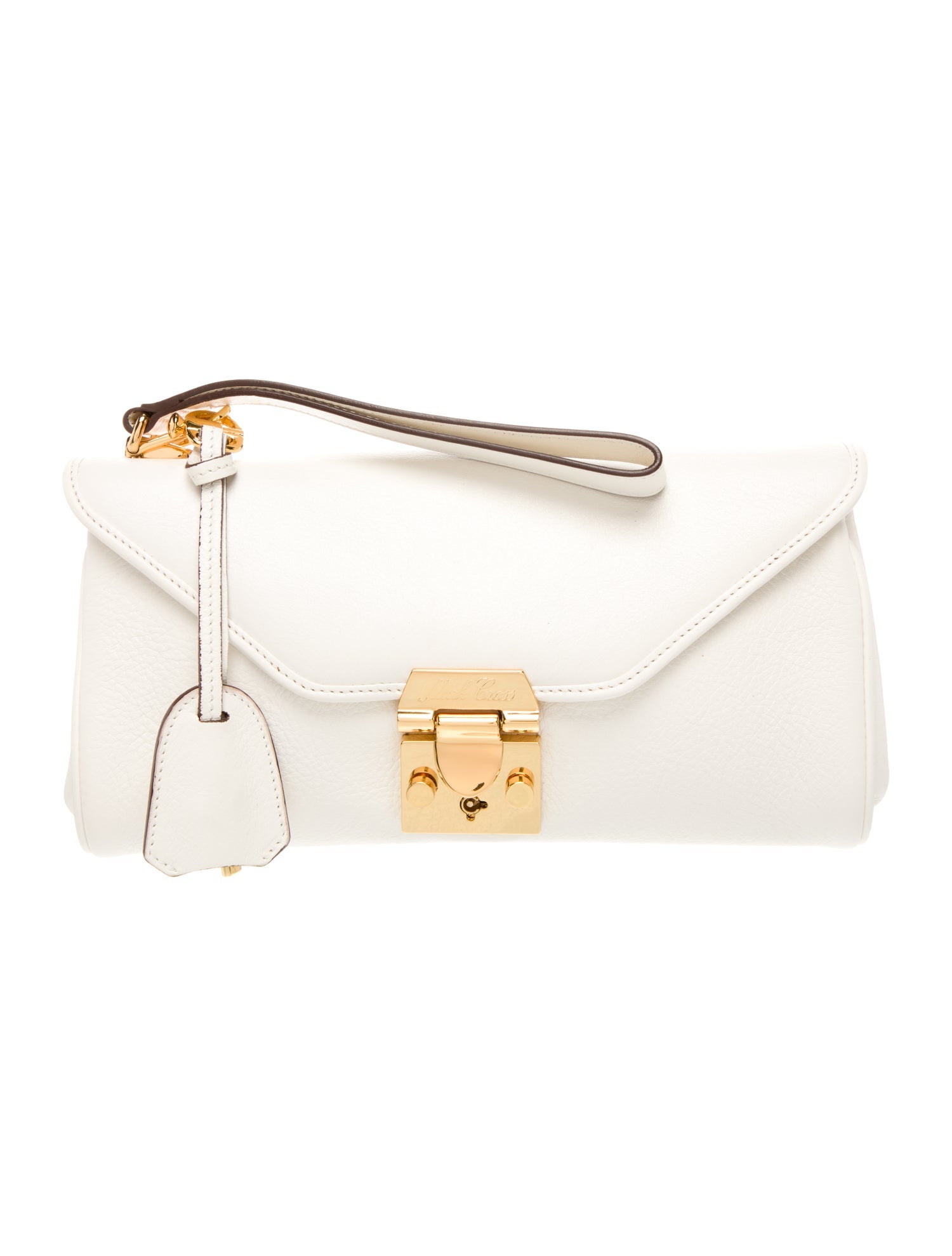 Mark Cross Leather Clutch