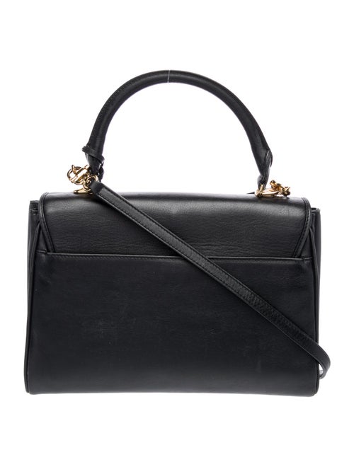 Mark Cross Leather Top Handle Bag
