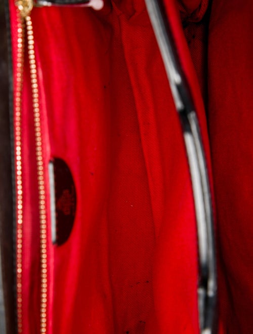 Mark Cross Leather Top Handle Bag