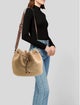 Mark Cross Raffia Bucket Bag