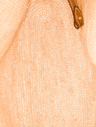 Mark Cross Raffia Bucket Bag