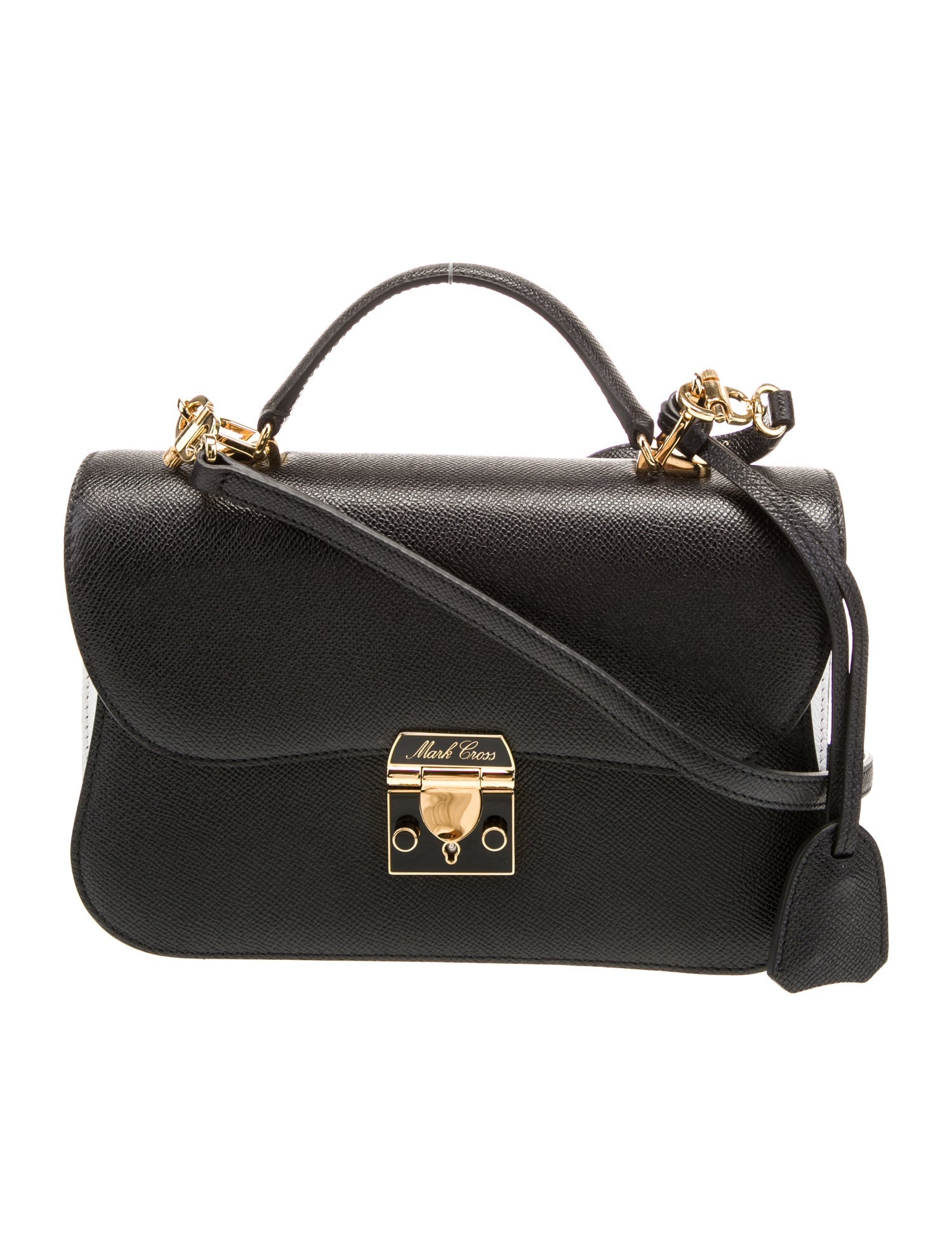 Mark Cross Saffiano Leather Crossbody Bag