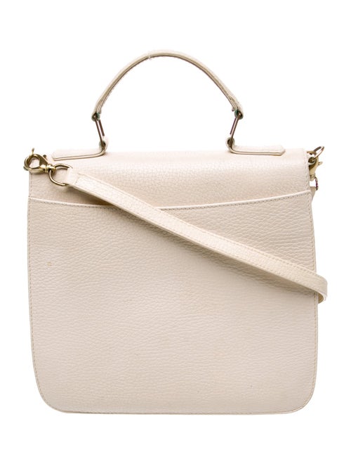 Mark Cross Leather Top Handle Bag