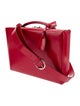 Mark Cross Patent Leather Top Handle Bag
