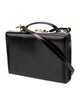 Mark Cross Patent Leather Top Handle Bag