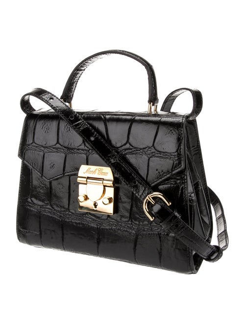 Mark Cross Leather Top Handle Bag