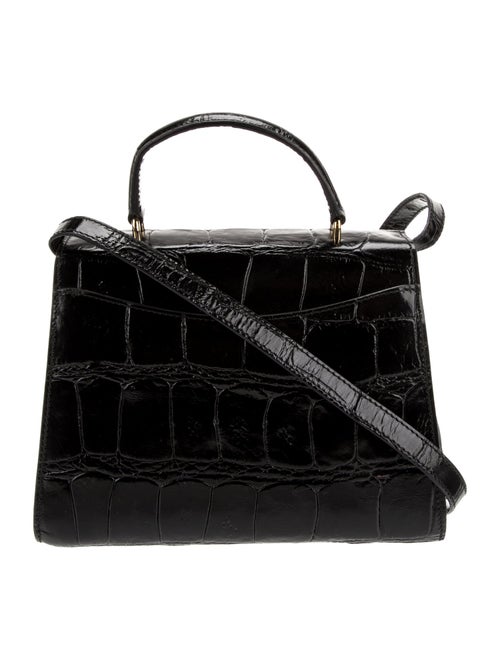 Mark Cross Leather Top Handle Bag