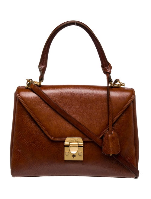 Mark Cross Leather Top Handle Bag