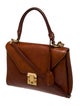 Mark Cross Leather Top Handle Bag