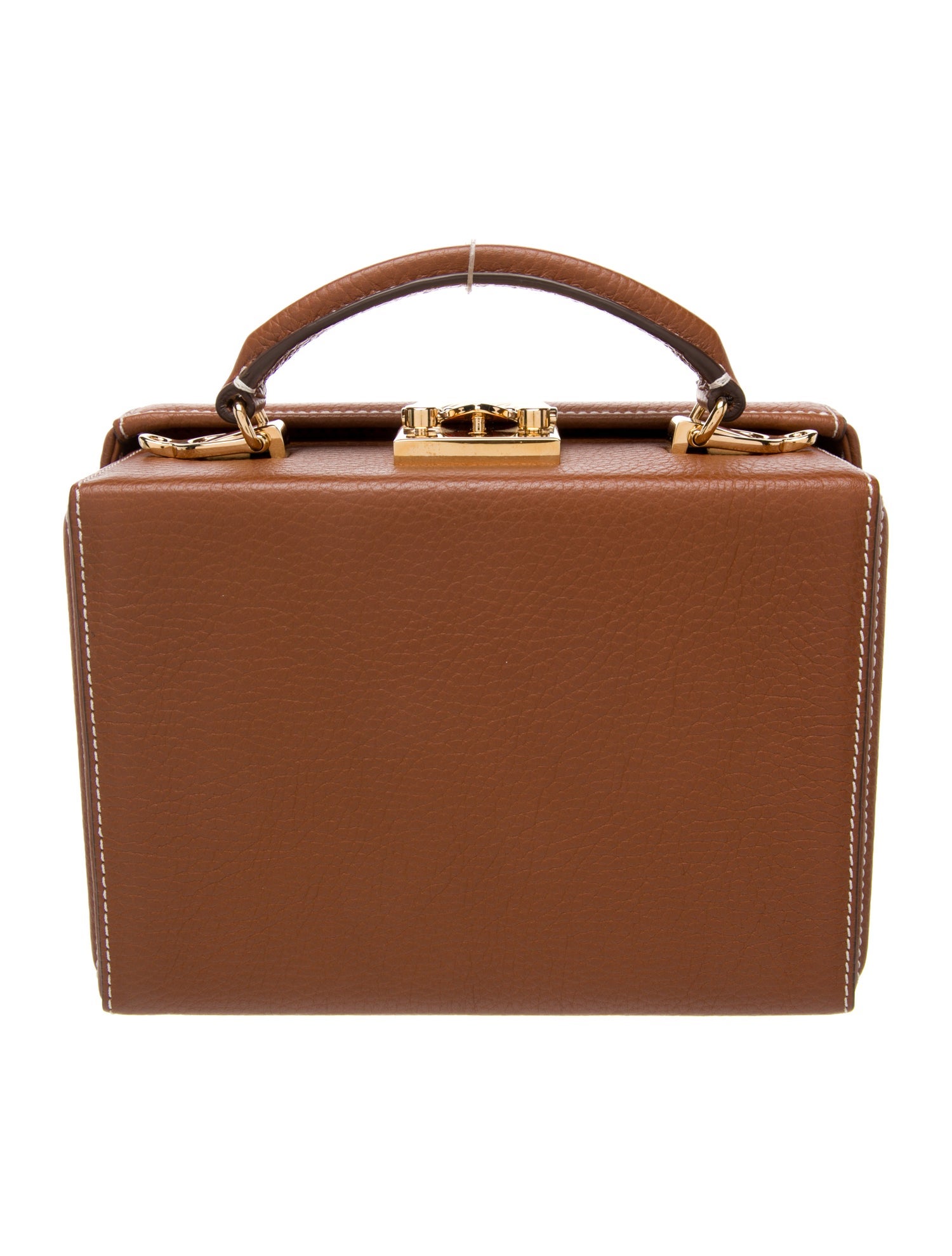 Mark Cross Leather Top Handle Bag