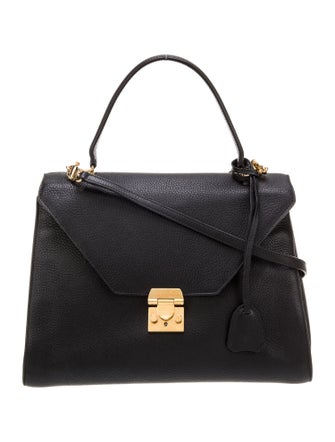 Mark Cross Leather Top Handle Bag