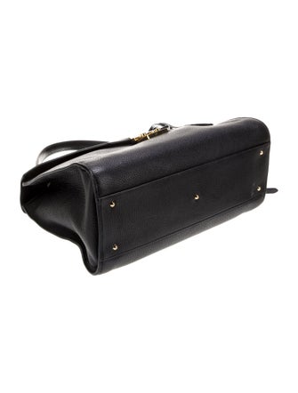 Mark Cross Leather Top Handle Bag