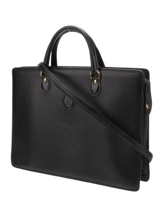 Mark Cross Saffiano Leather Briefcase