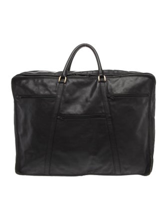 Mark Cross Leather Suitcase