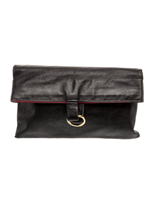 Mark Cross Leather Clutch