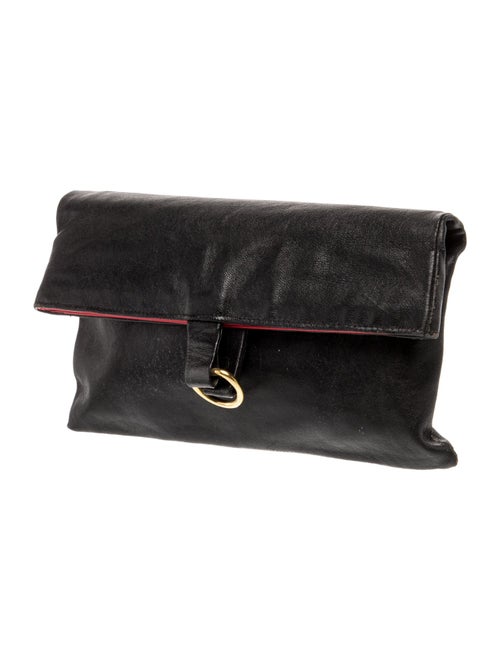 Mark Cross Leather Clutch