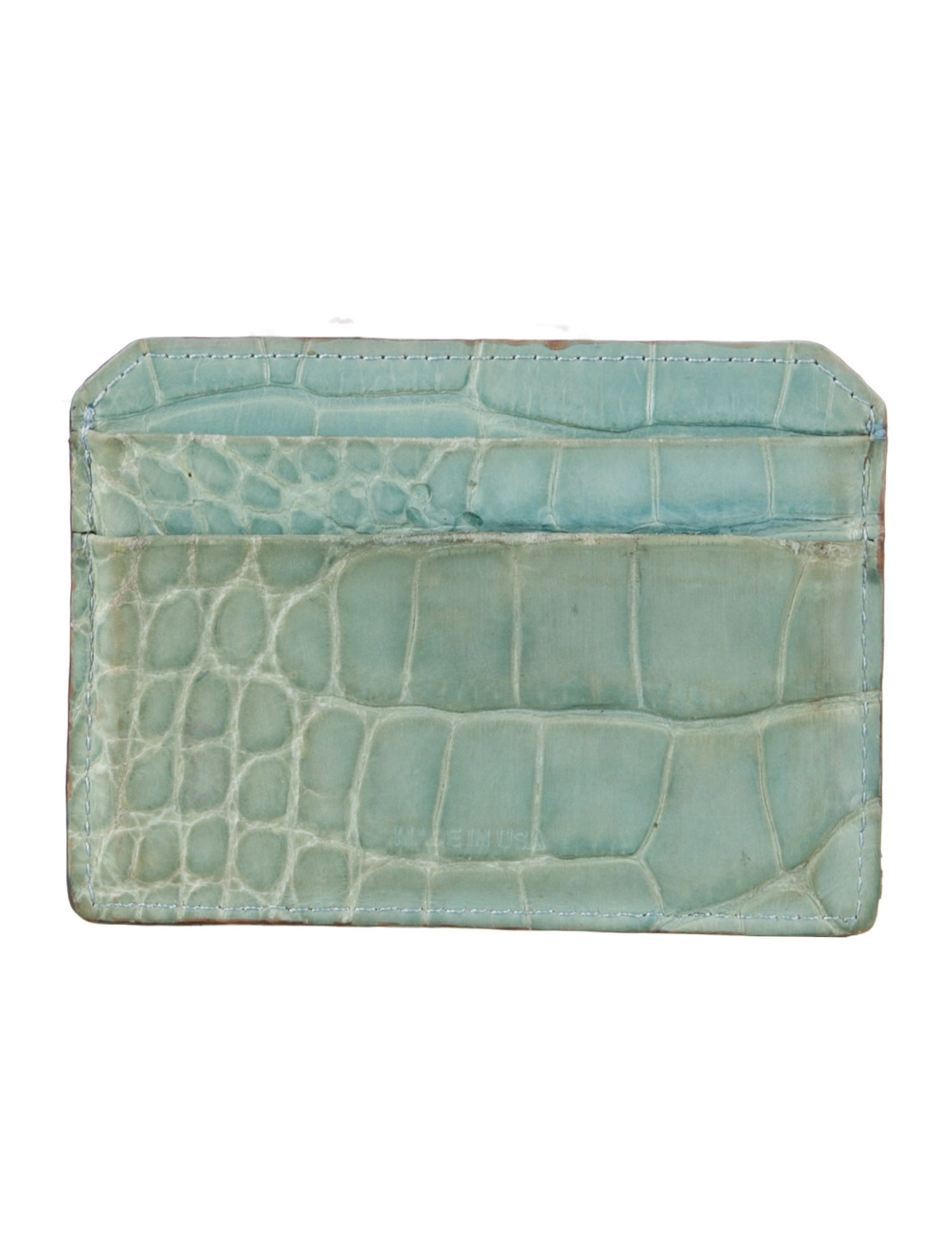 Mark Cross Leather Card Holder