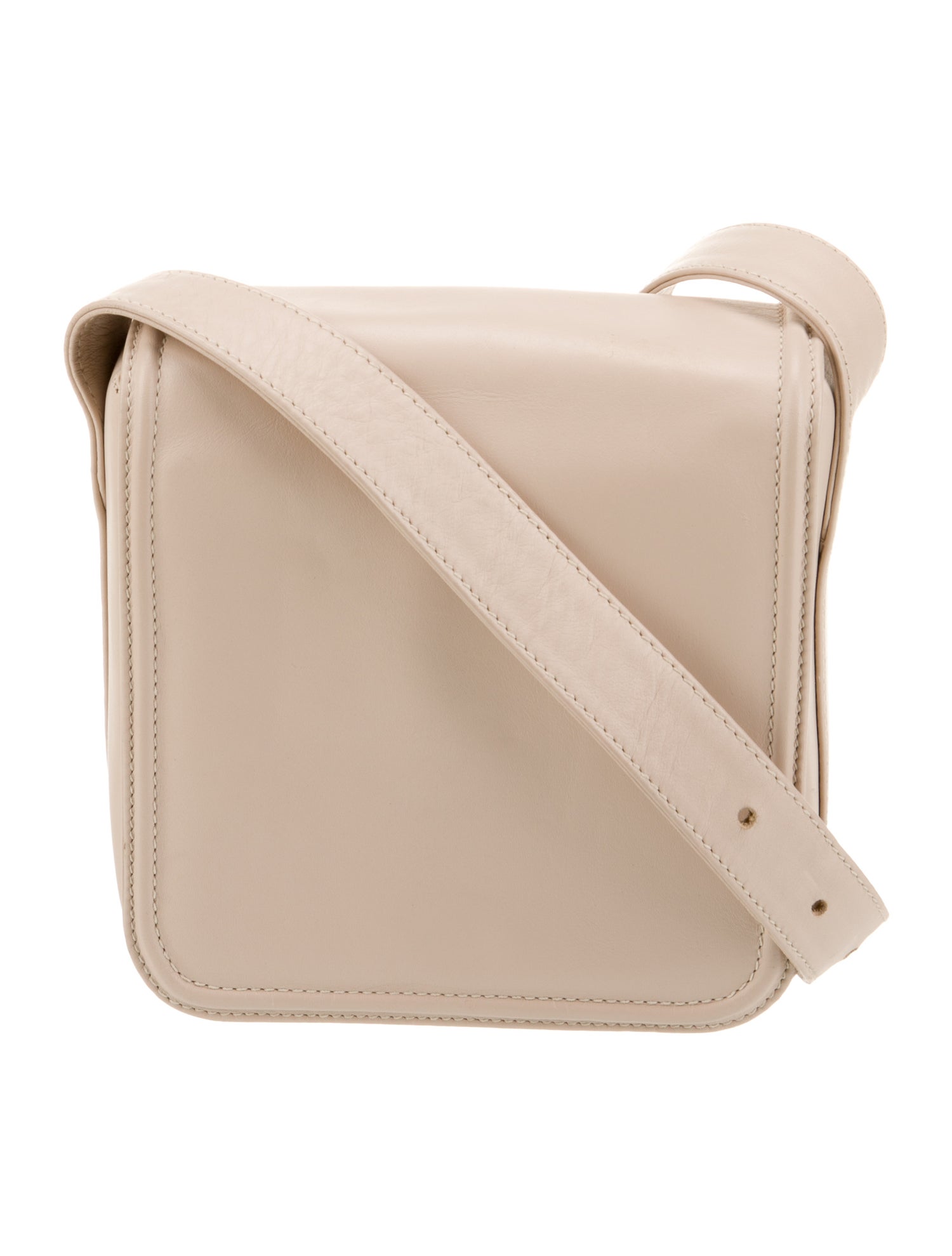 Mark Cross Leather Messenger Bag