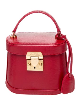 Mark Cross Saffiano Leather Top Handle Bag