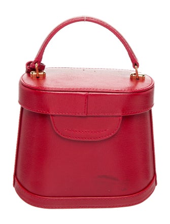 Mark Cross Saffiano Leather Top Handle Bag