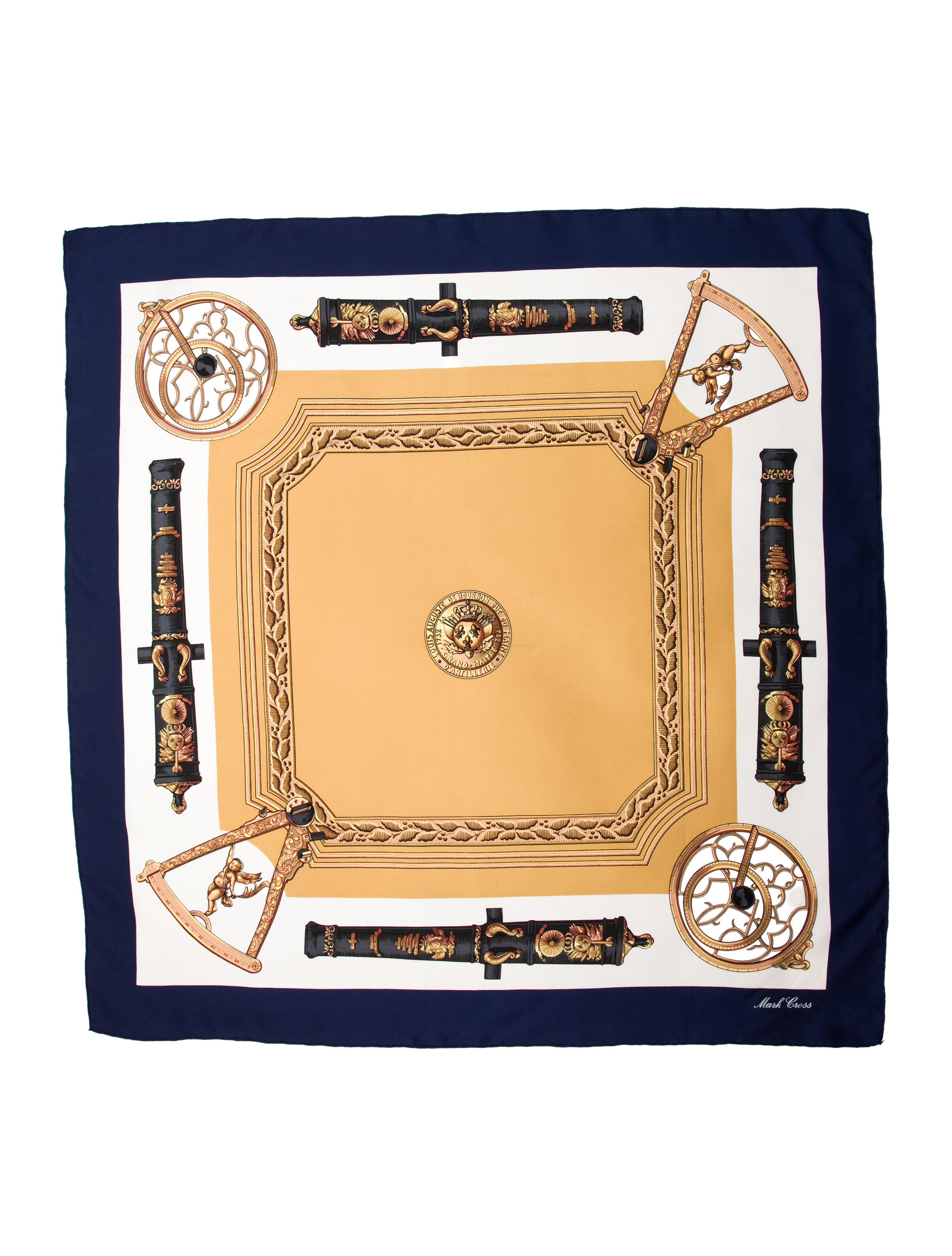 Mark Cross Printed Scarf