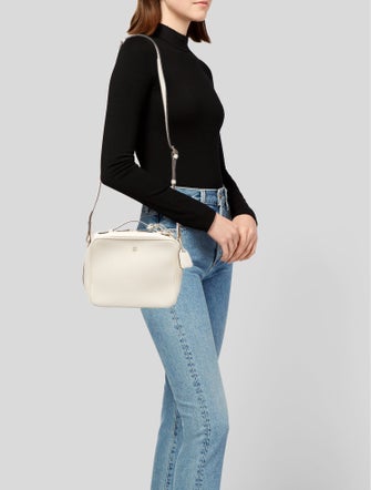 Mark Cross Leather Bucket Bag