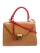 Mark Cross Leather Top Handle Bag