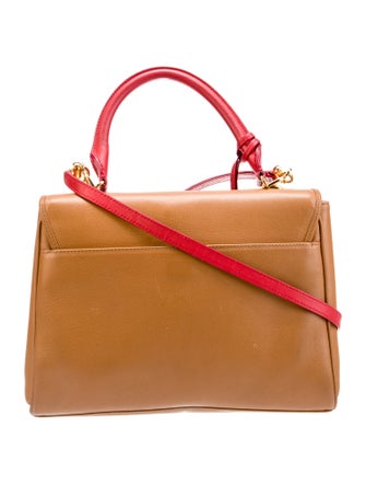 Mark Cross Leather Top Handle Bag