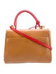 Mark Cross Leather Top Handle Bag