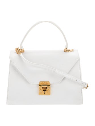 Mark Cross Leather Top Handle Bag
