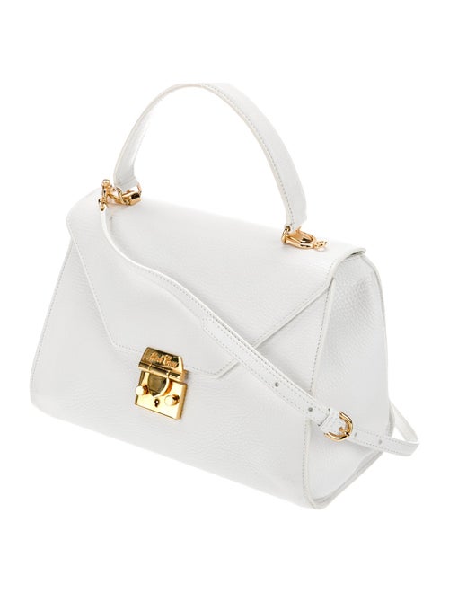 Mark Cross Leather Top Handle Bag