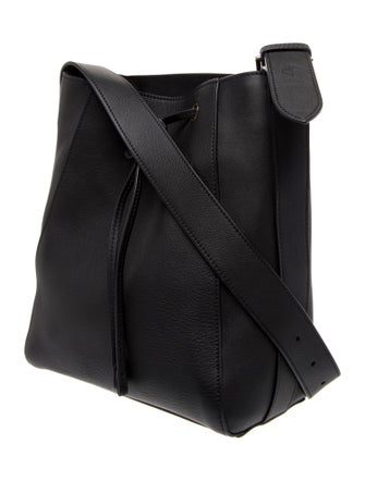 Mark Cross Leather Messenger Bag