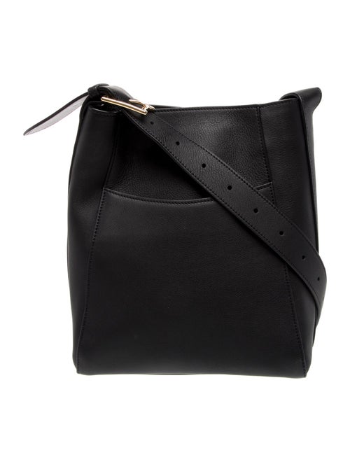 Mark Cross Leather Messenger Bag