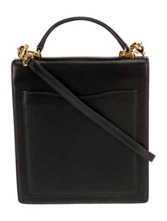 Mark Cross Leather Top Handle Bag