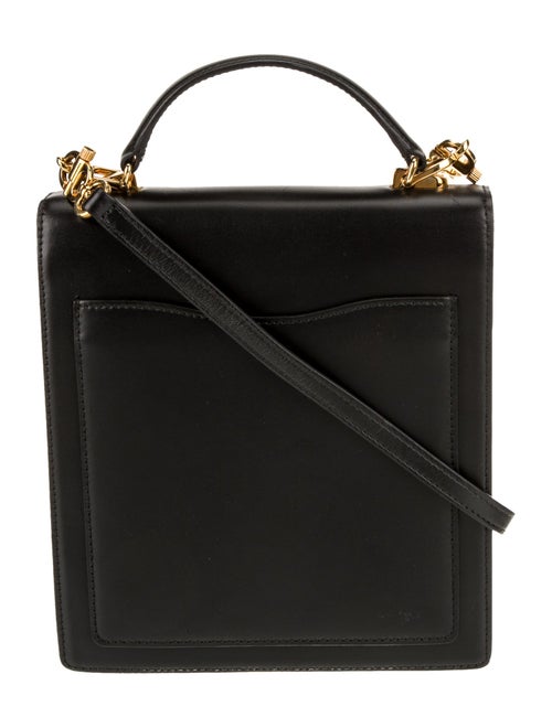 Mark Cross Leather Top Handle Bag