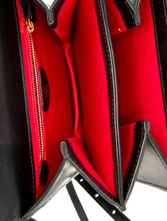 Mark Cross Leather Top Handle Bag