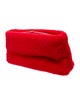 Mark Cross Lambswool Clutch