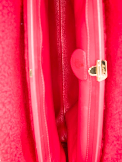 Mark Cross Lambswool Clutch