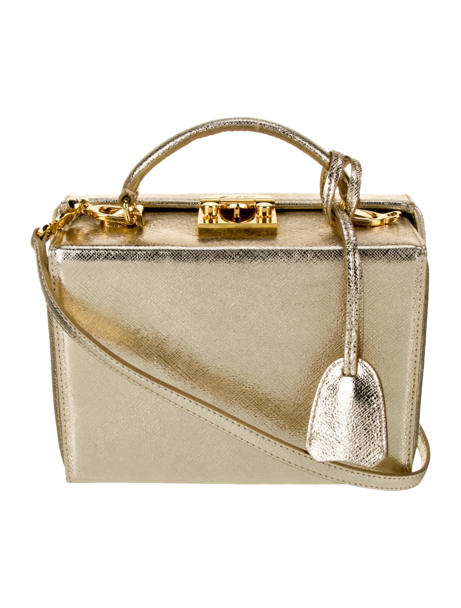 Mark Cross Saffiano Leather Crossbody Bag