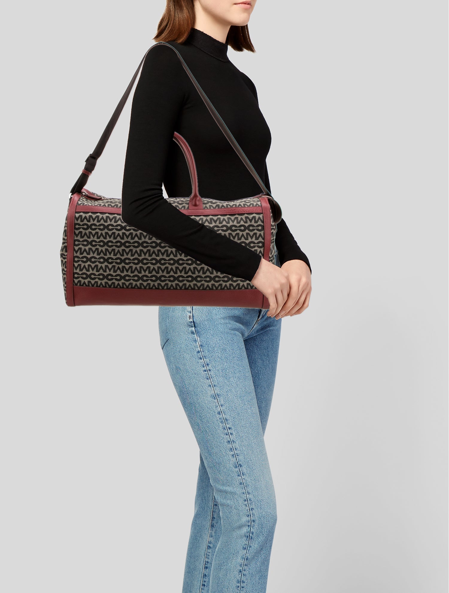 Mark Cross Canvas Weekender Bag