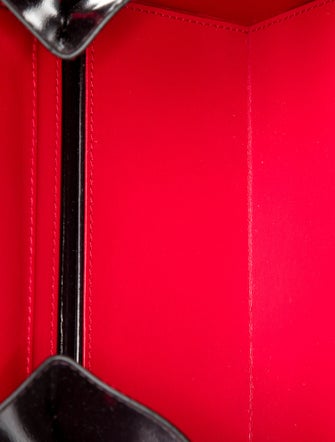 Mark Cross Patent Leather Top Handle Bag