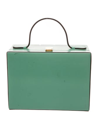 Mark Cross Leather Top Handle Bag