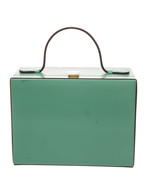 Mark Cross Leather Top Handle Bag