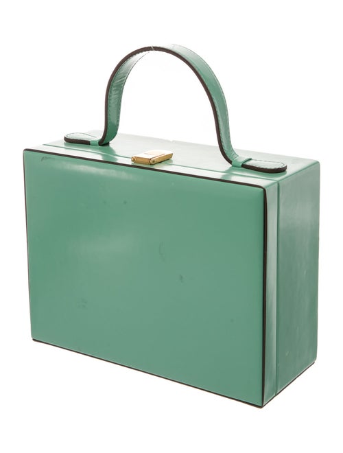 Mark Cross Leather Top Handle Bag