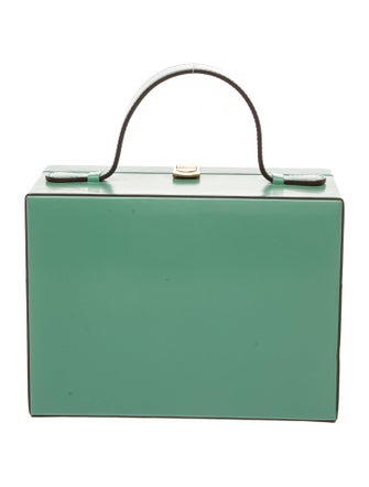 Mark Cross Leather Top Handle Bag