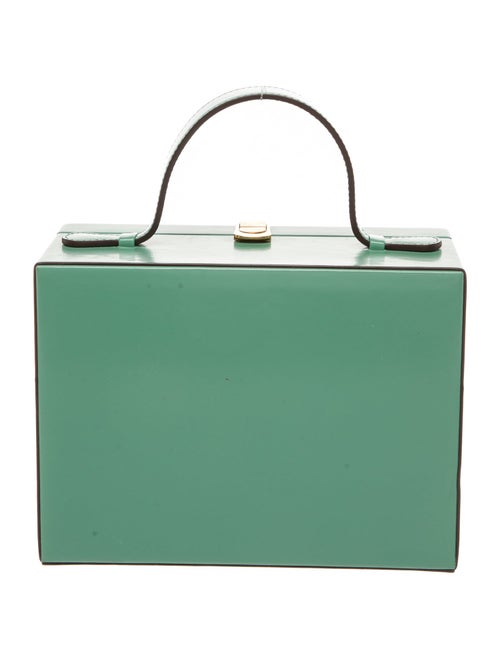 Mark Cross Leather Top Handle Bag