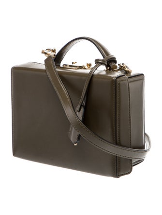 Mark Cross Leather Top Handle Bag