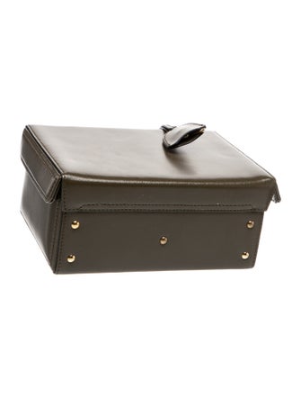 Mark Cross Leather Top Handle Bag