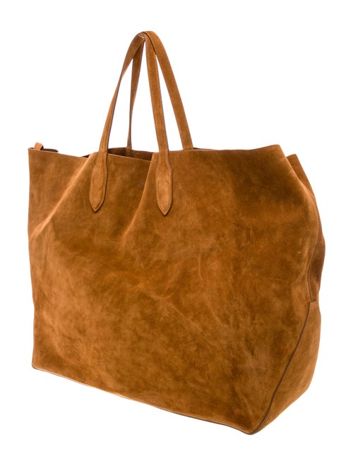 Mark Cross Suede Garment Bag